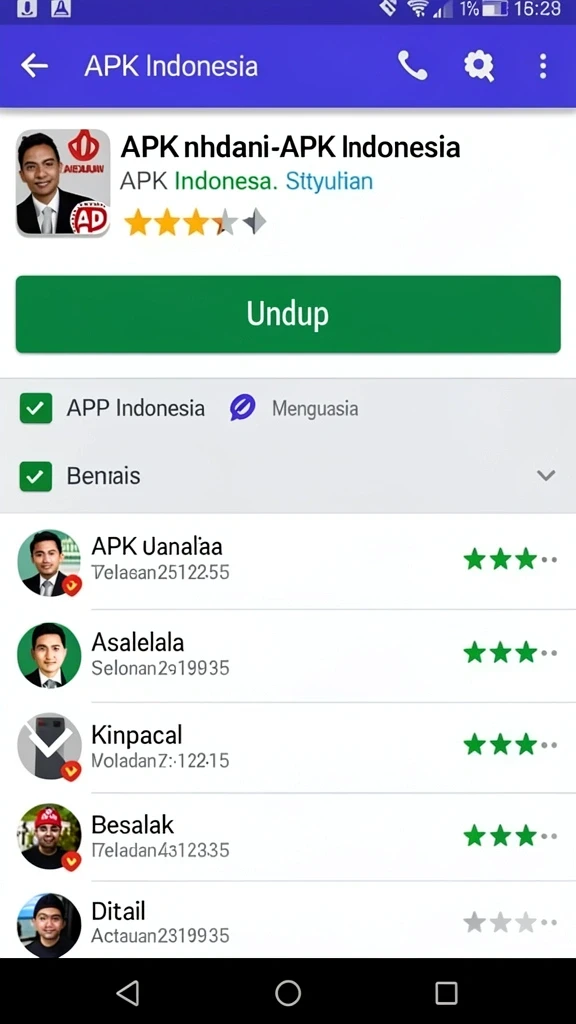 Tampilan Review Aplikasi rr33
