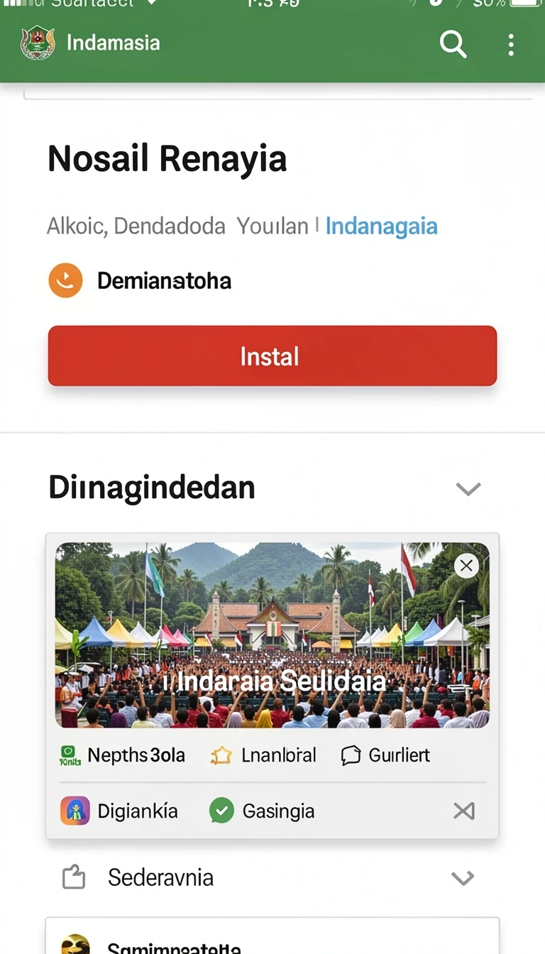 Pratinjau layar dayak777 App APK Terbaru